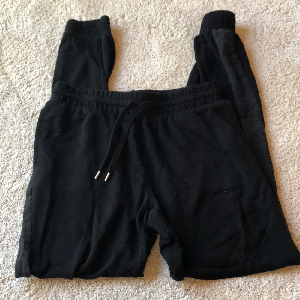 Black joggers